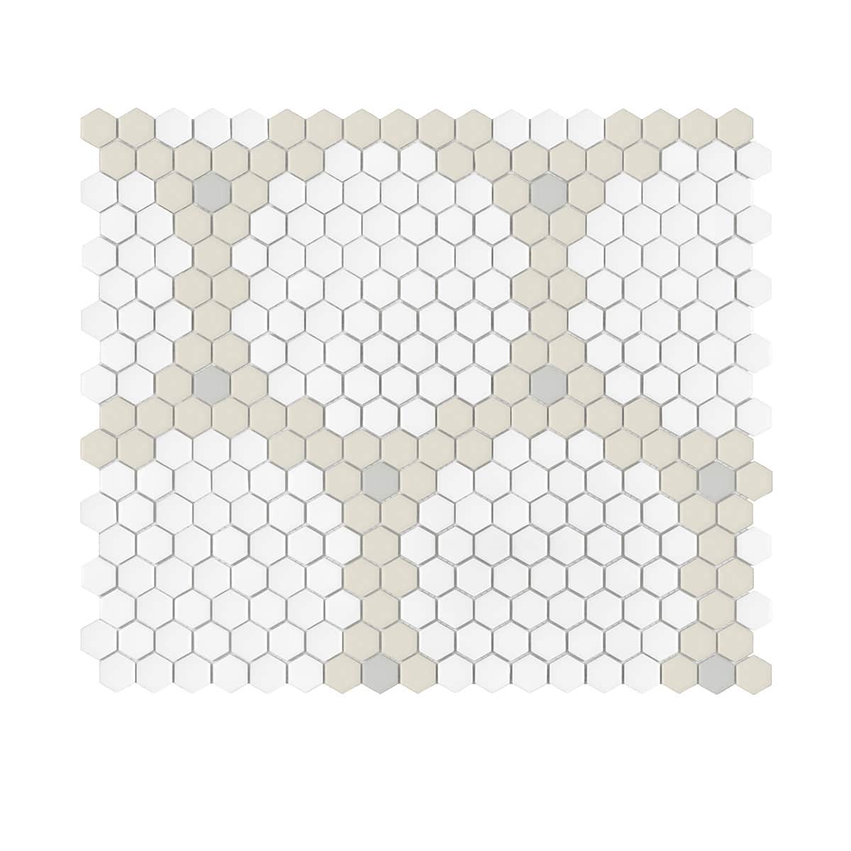 Mosaïque Mini Hexagon Garland Cotton matt