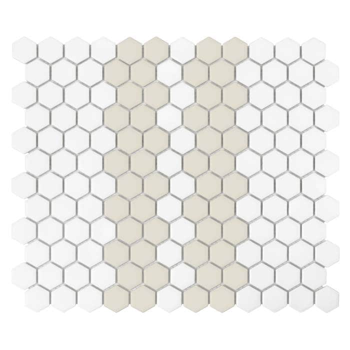 Mosaïque Mini Hexagon Stripe 2.1.C matt