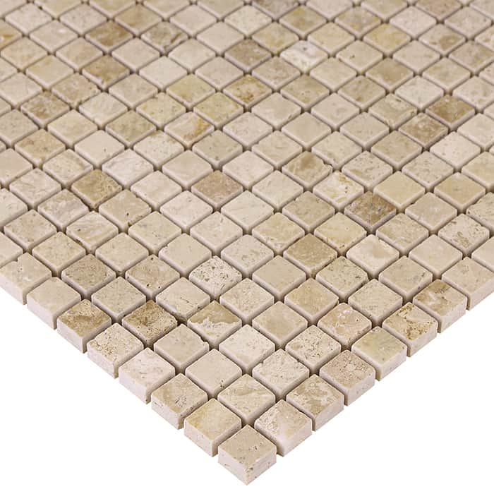 Mosaïque Travertine Cream 15