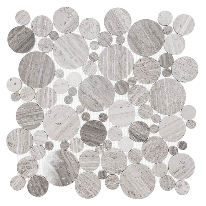 Mosaïque Woodstone Grey Dot