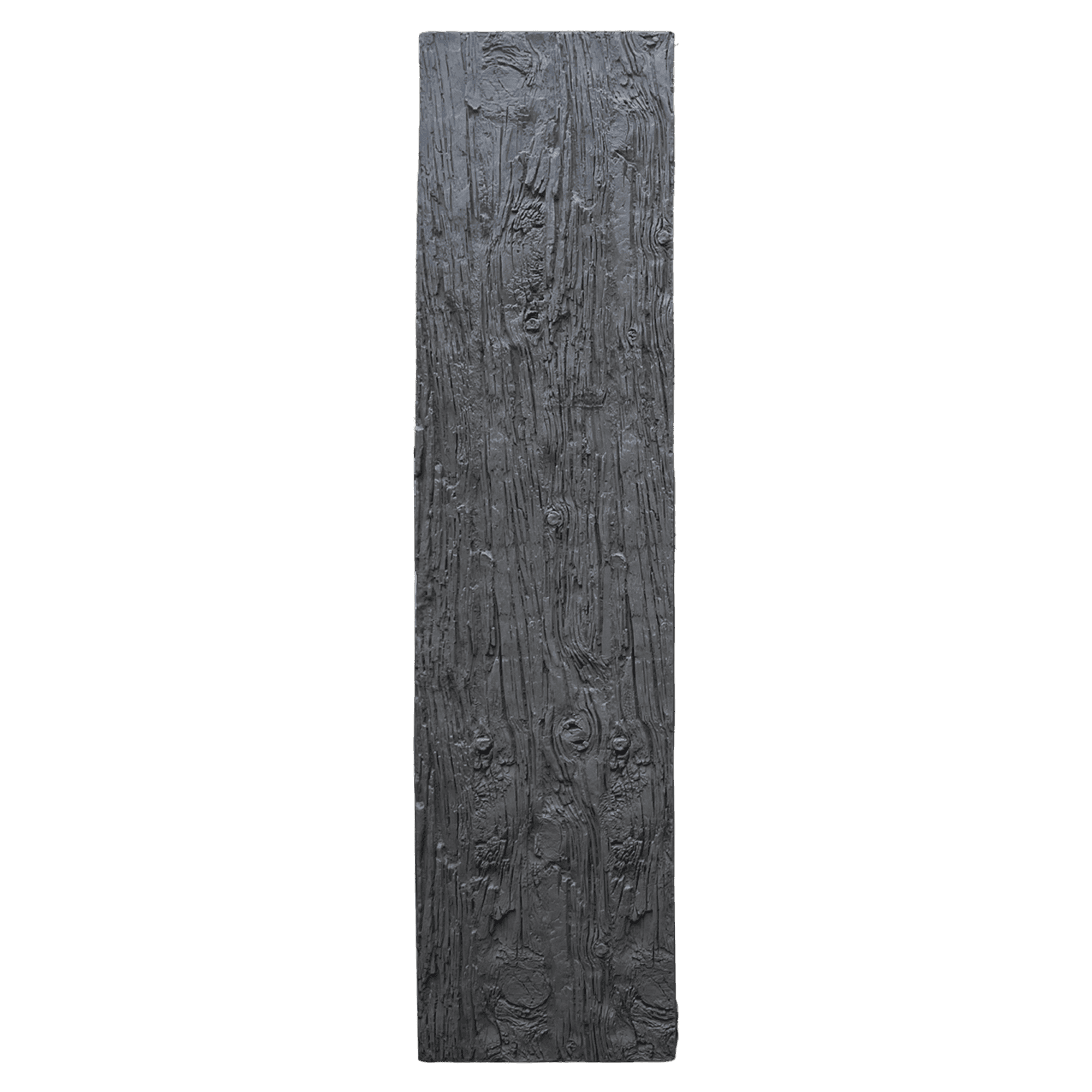 Panneau mural en polyuréthane CHARRED TIMBER 300x75cm