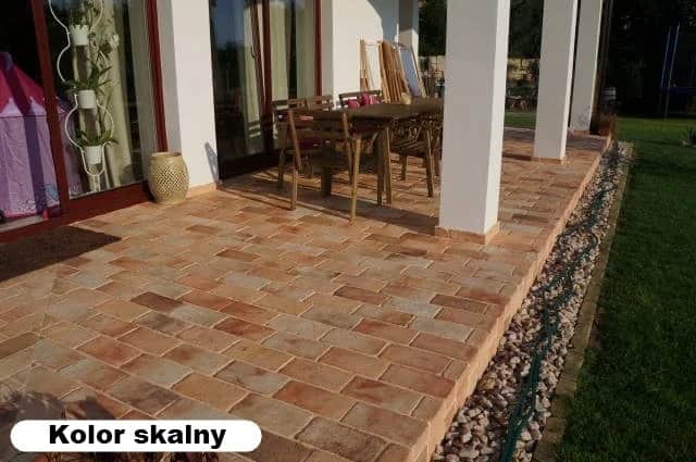 Carrelage ciment vieille brique – L : 13.5 cm x H : 27 cm x Ep : 1.5 cm