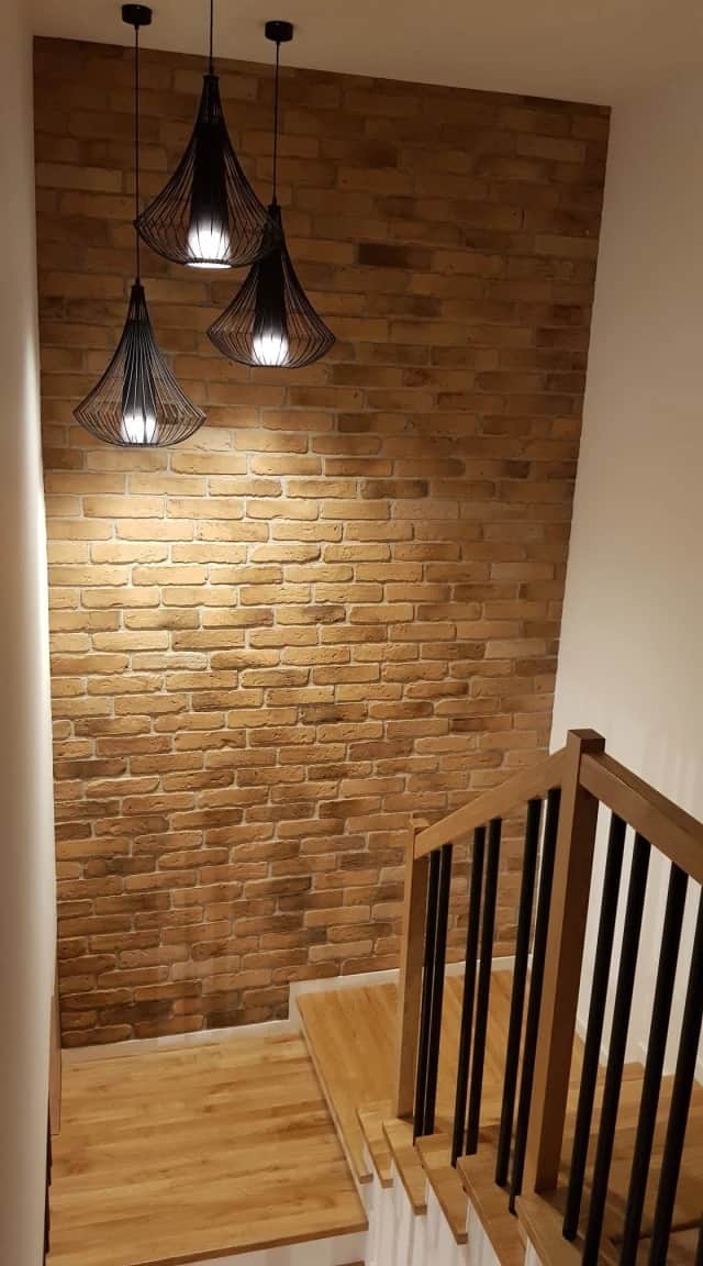Vieille brique anglaise Lumière naturelle