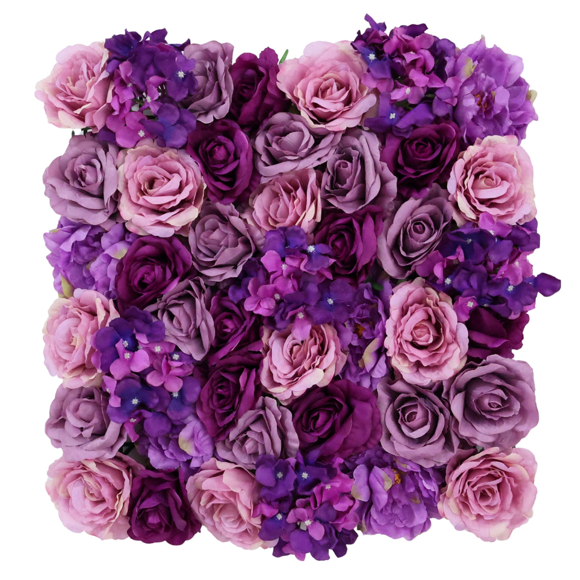 Mur de fleurs Orchidée Royale 50x50cm