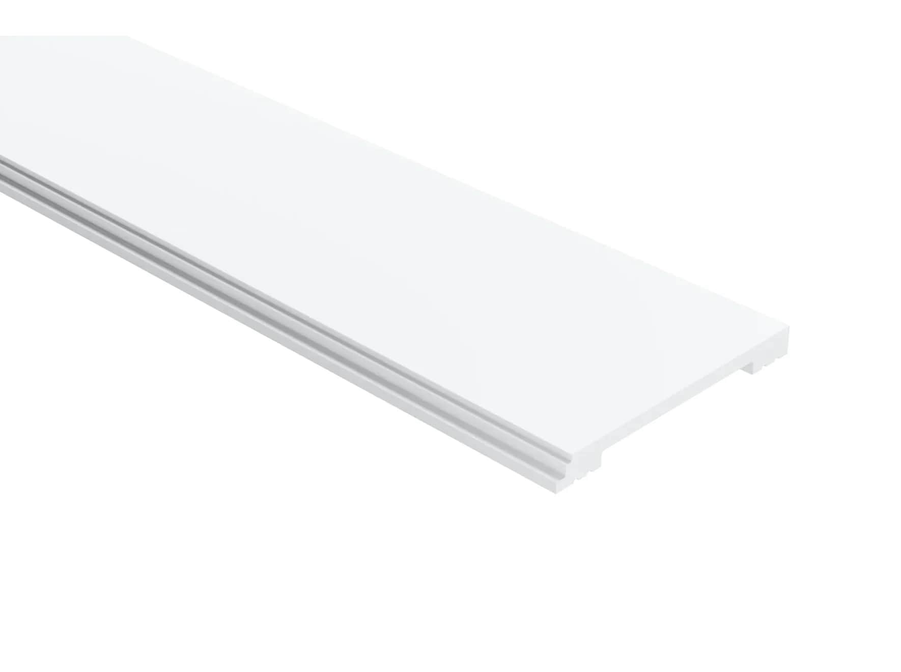 BW001RTP Panneau de finition droit pour lambris anglais