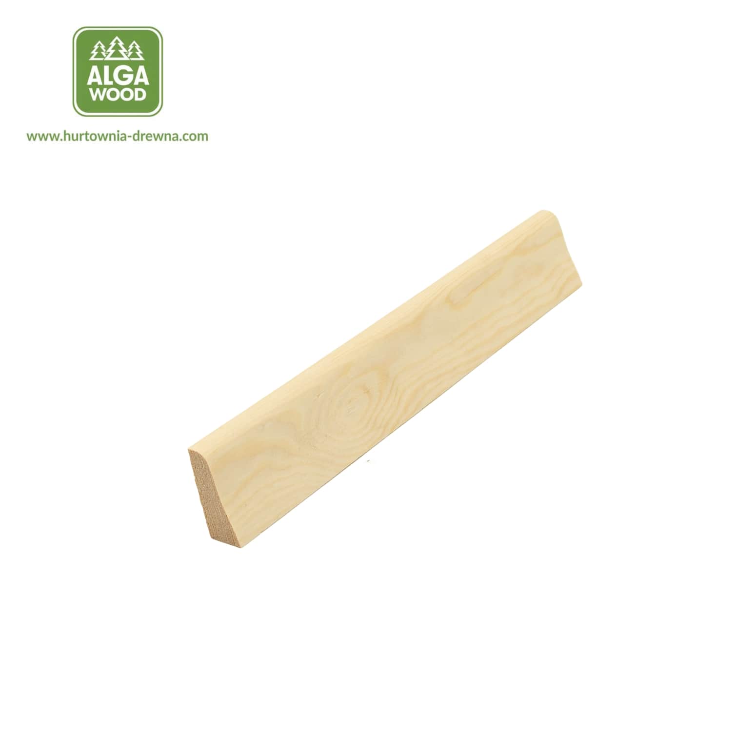 Plinthe en bois de pin 20×50