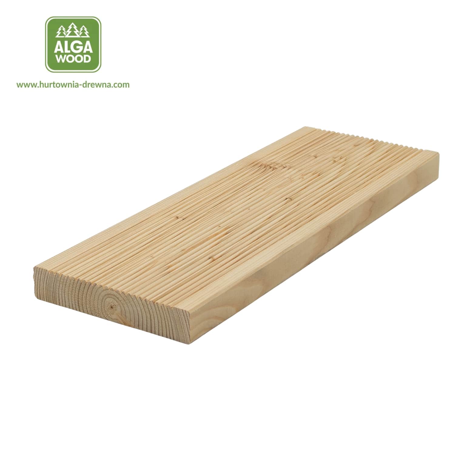 27×142 Mélèze canadien planche Rainurée classe AB