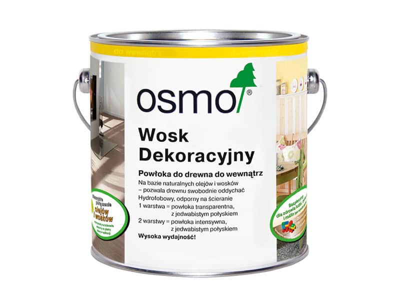 OSMO 0,75L – Wosk Dekoracyjny Transparentny