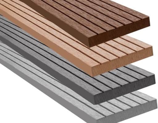Plinthe composite rainurée 10×72 pour lames de terrasse WPC 4DECK