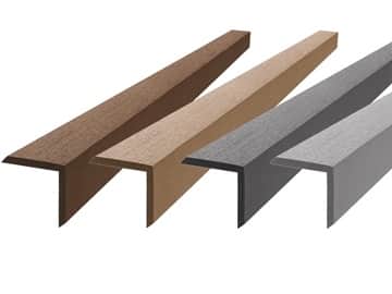 Bande d'angle composite 48×48 pour lames de terrasse WPC 4DECK