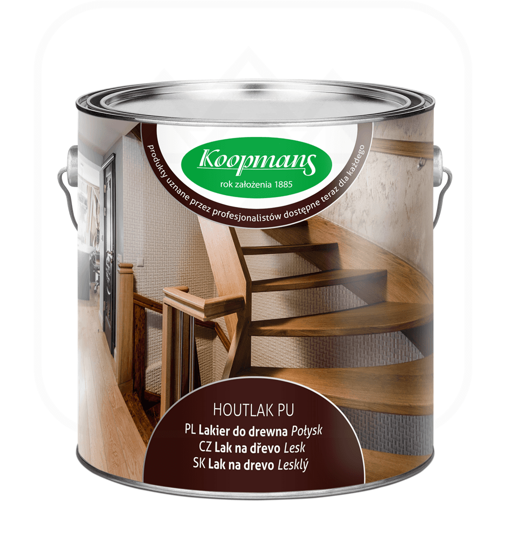 Koopmans HOUTLAK PU 2,5L Incolore – Vernis à bois pour intérieur