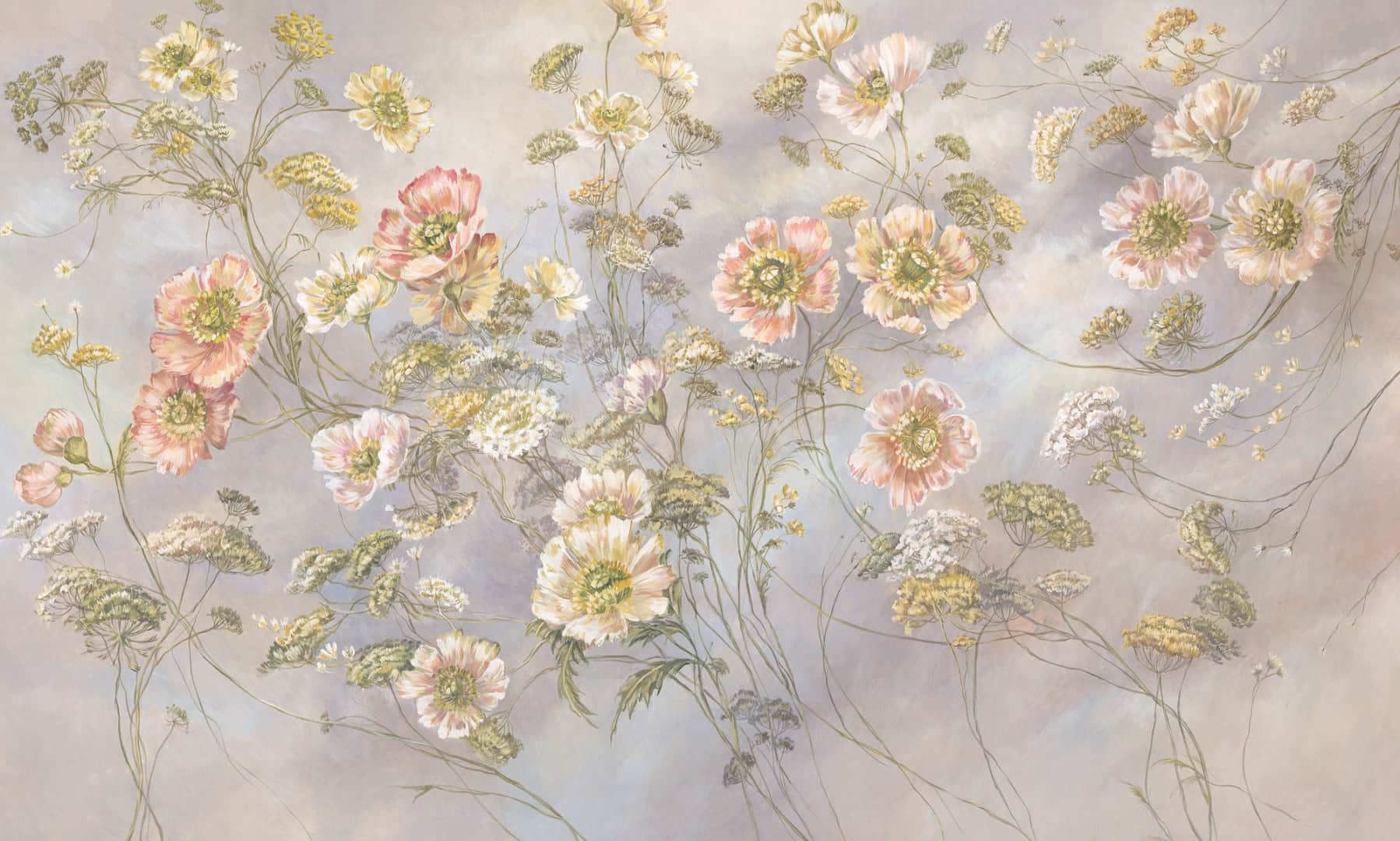 Papier peint Floral whimsy 2 4 – Rauv