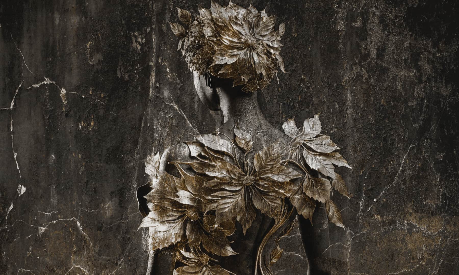 Papier peint Lady dark