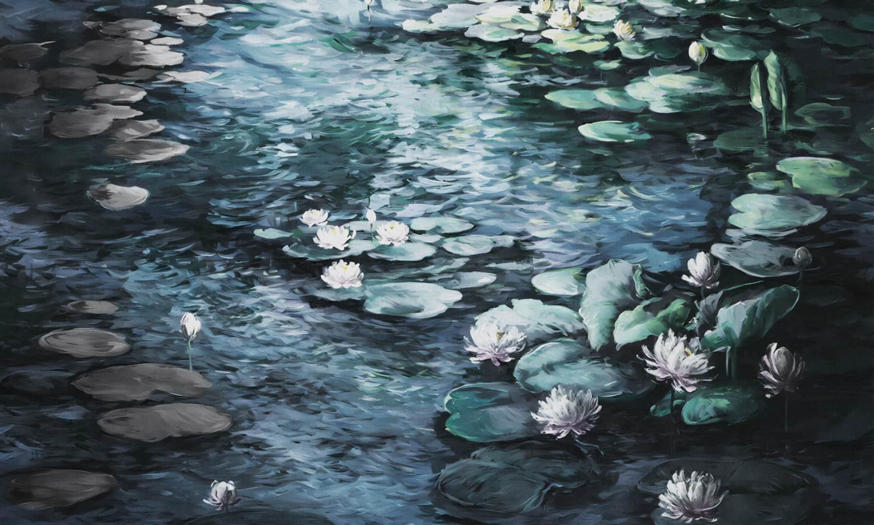 Papier peint Lilly lake