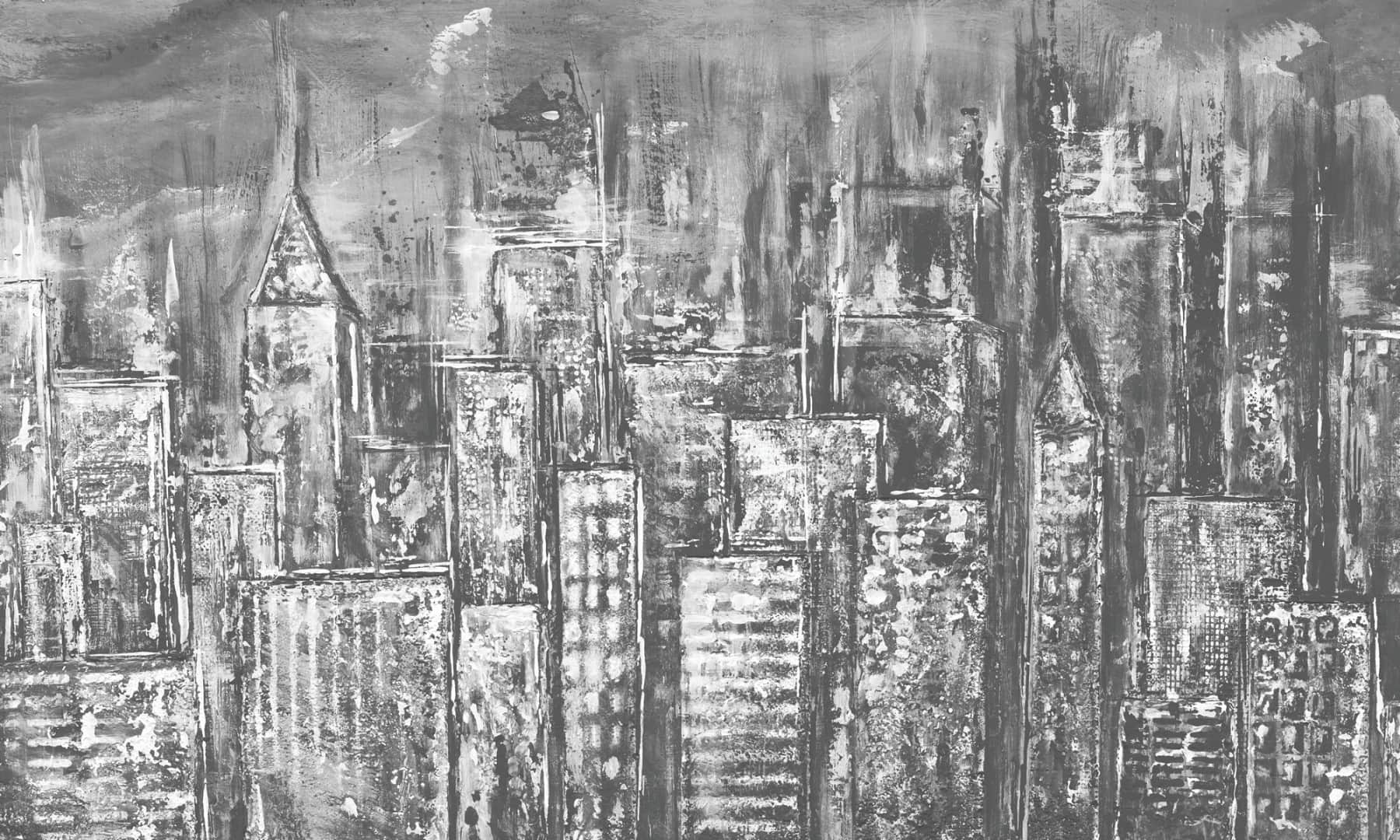 Papier peint City Sketch 2 – Rauv