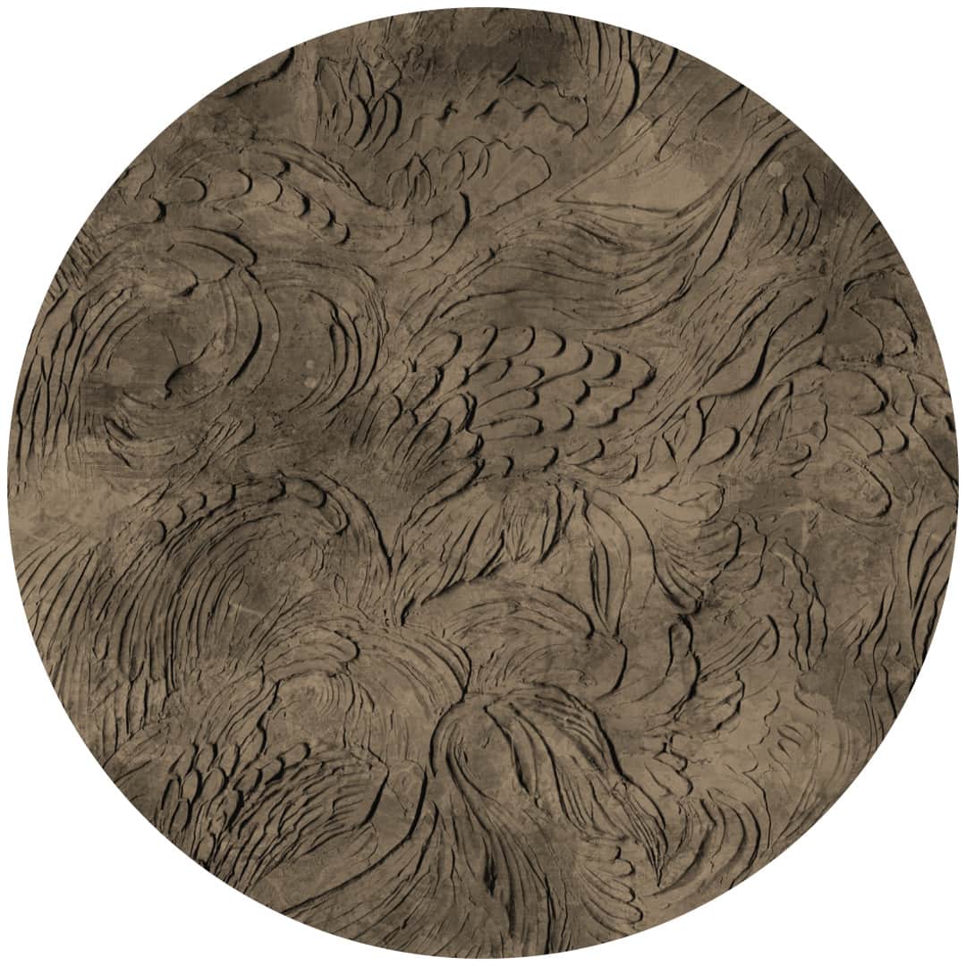 Papier peint cercle Fayla Form