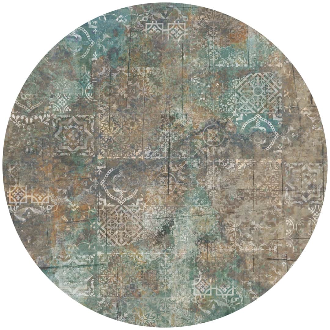 Papier peint cercle Mosaic Dream