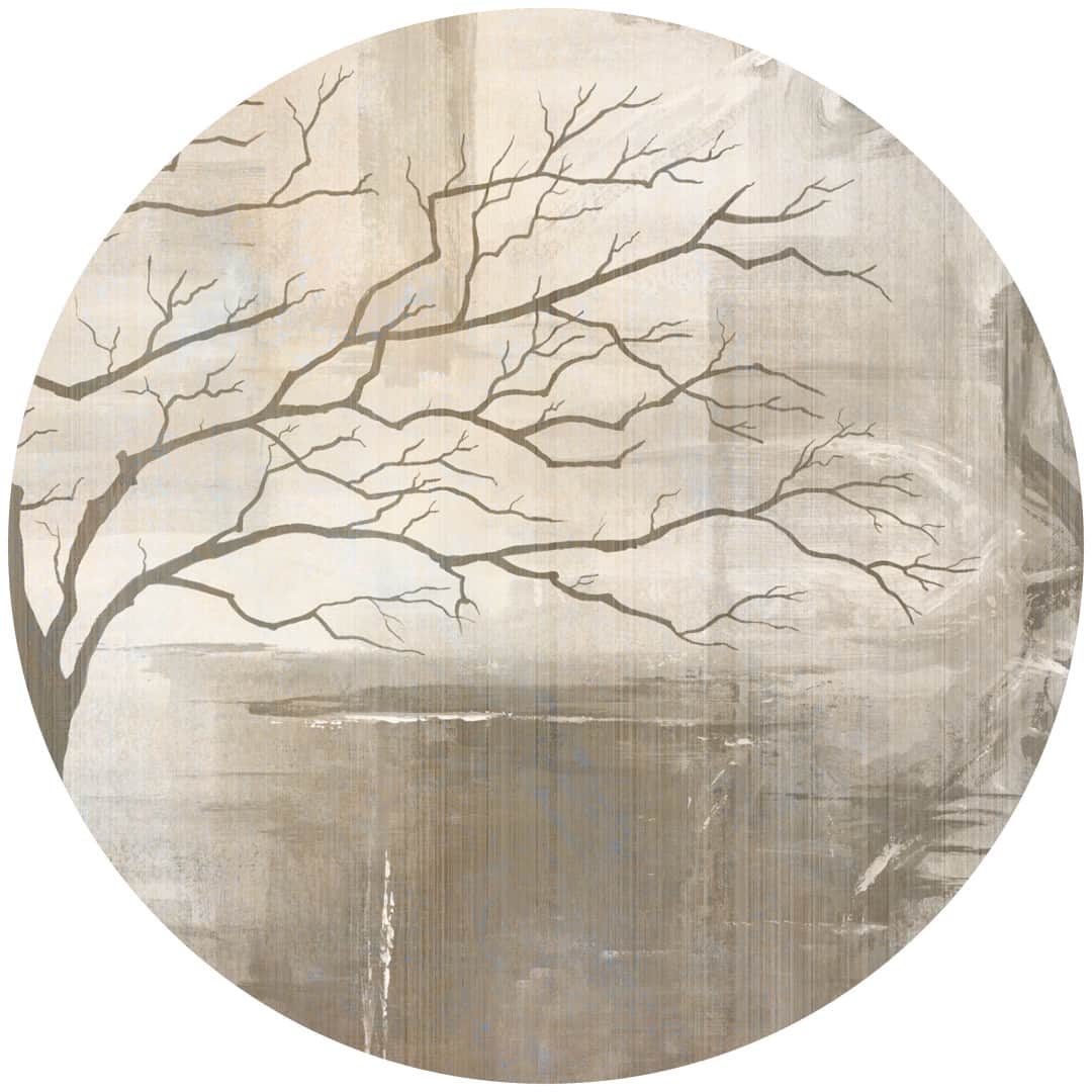 Papier peint cercle Shadow Crown 2 – Rauv