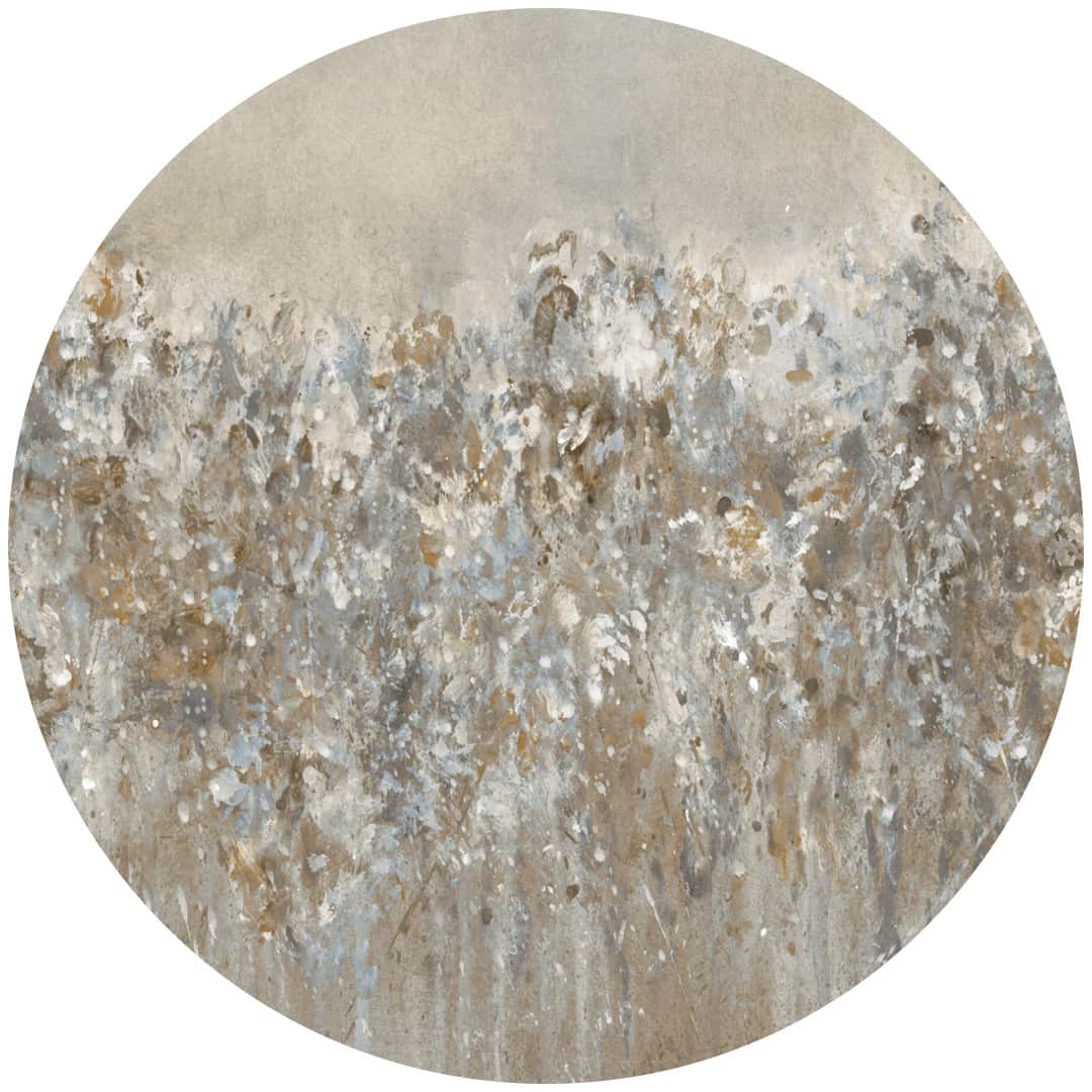 Papier peint cercle Spring Chaplet