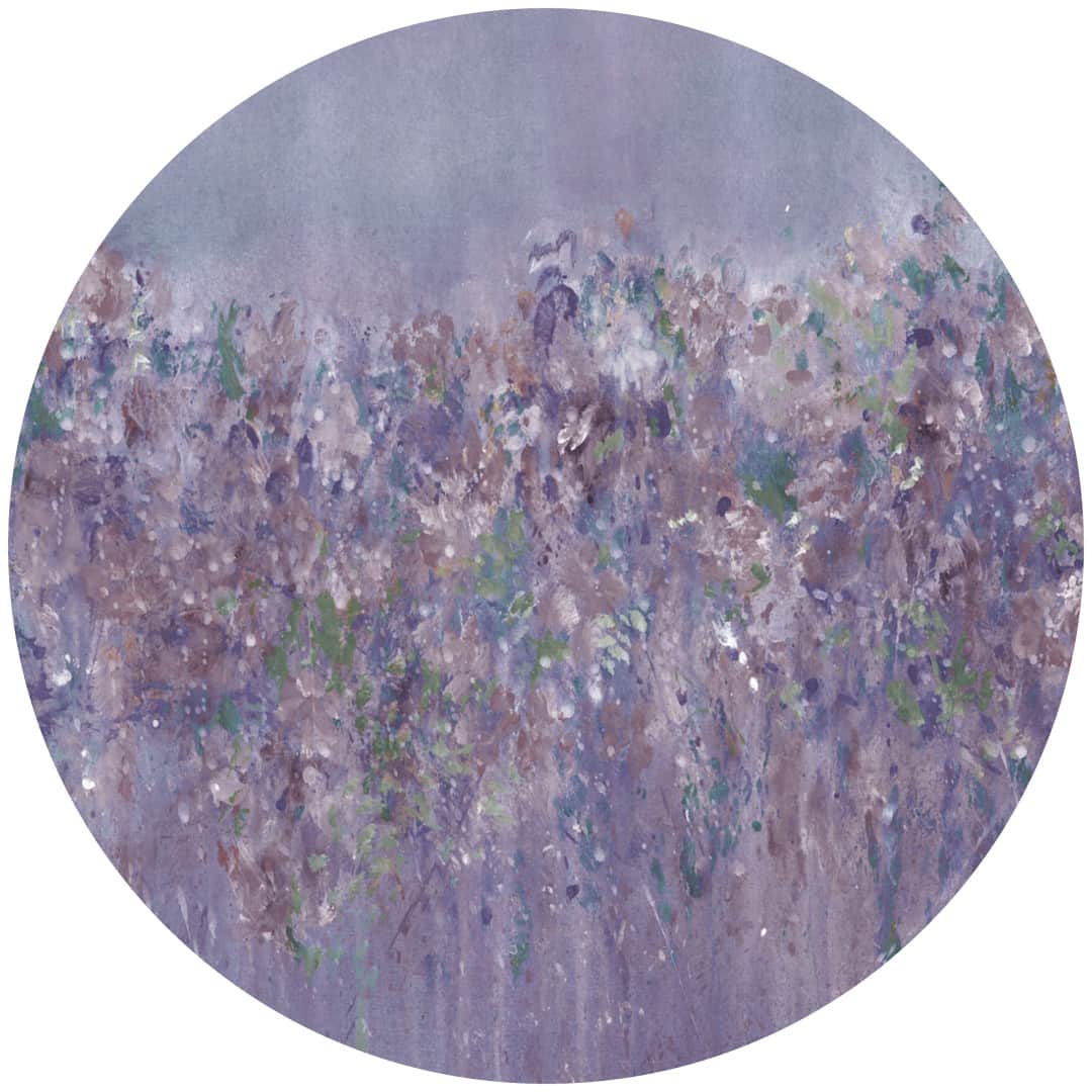 Papier peint cercle Spring Chaplet 3 – Rauv