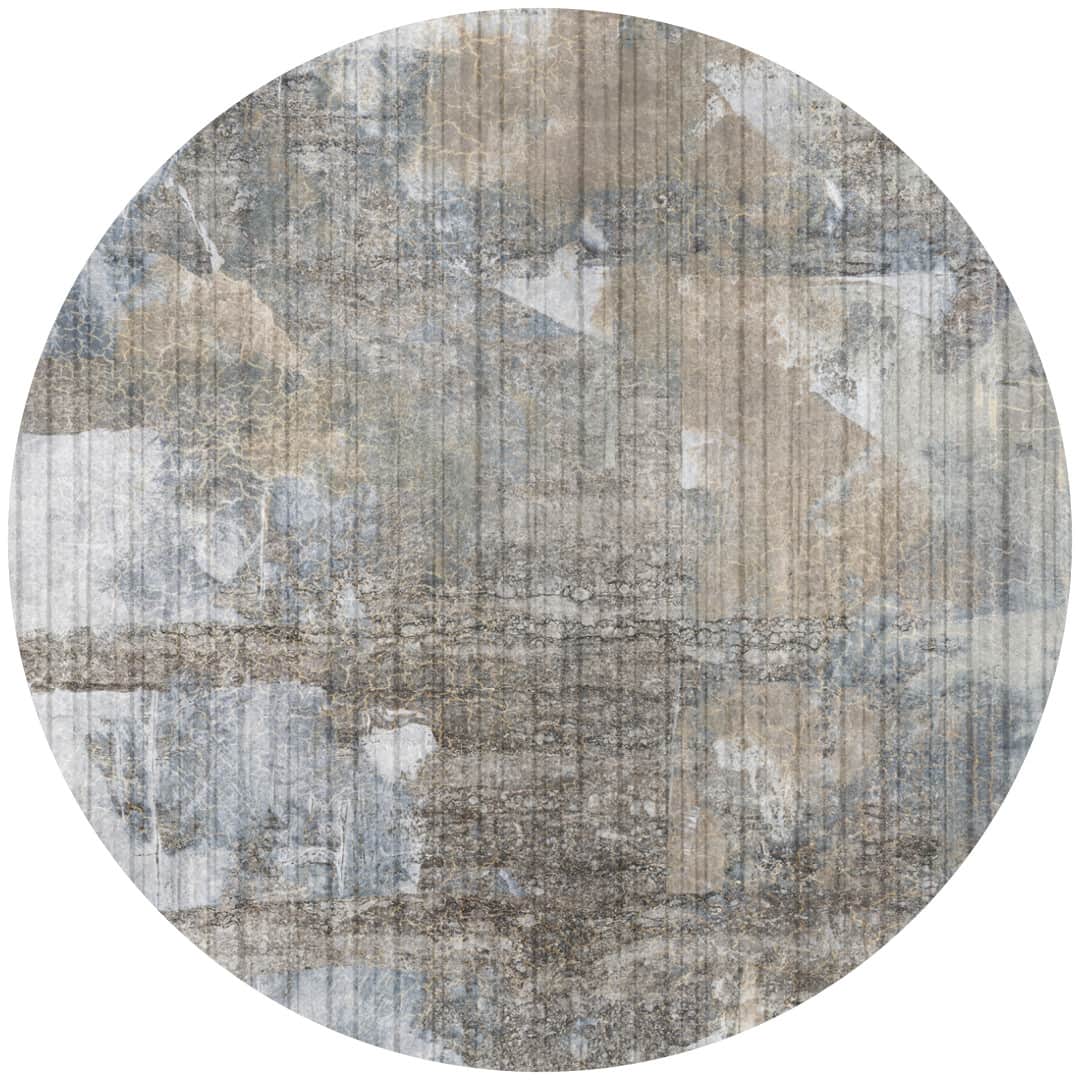 Papier peint cercle Stone Pulse