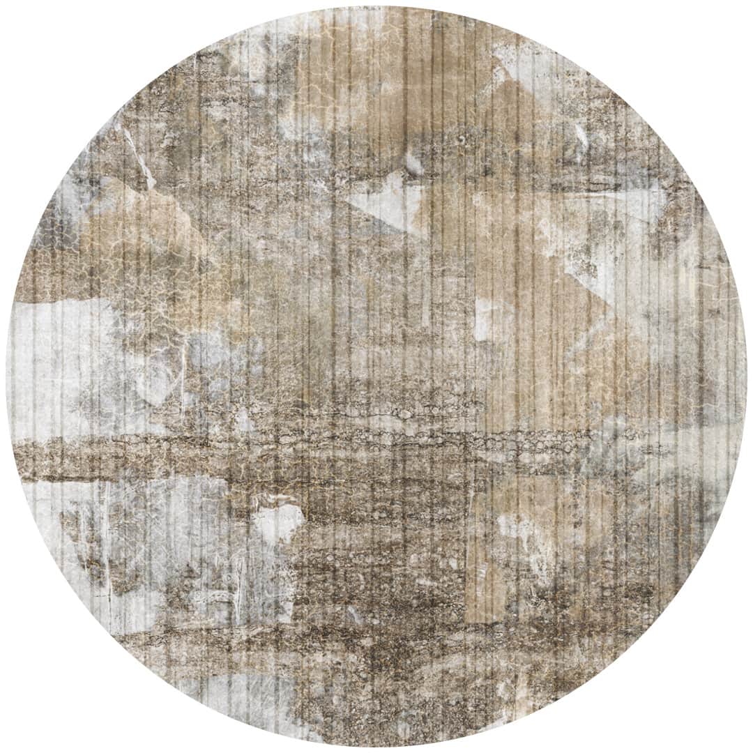 Papier peint cercle Stone Pulse 3 – Rauv
