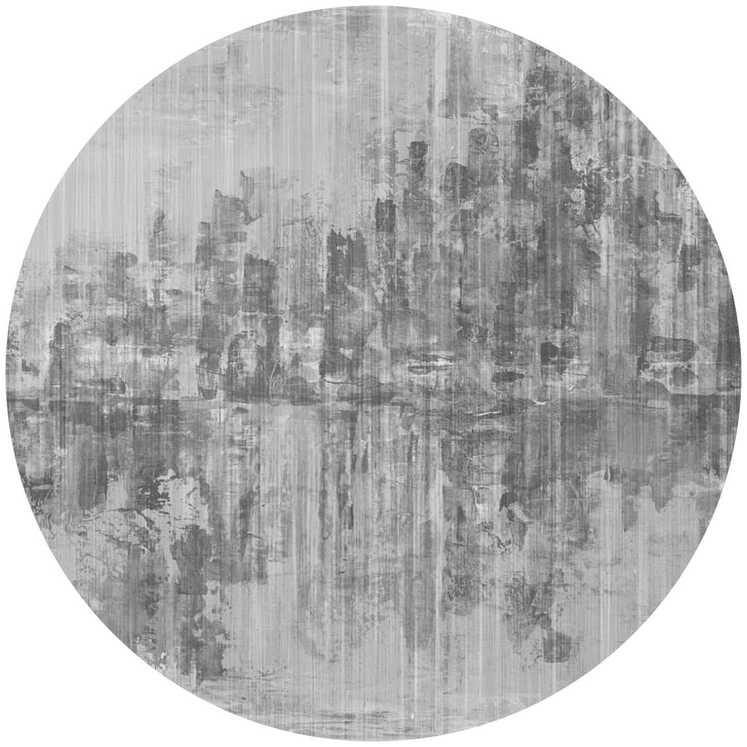 Papier peint cercle Urban Layer