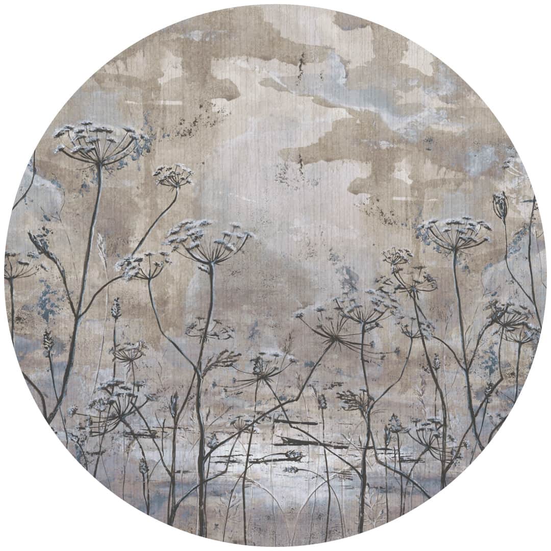 Papier peint cercle Velvet Dusk 2 – Rauv