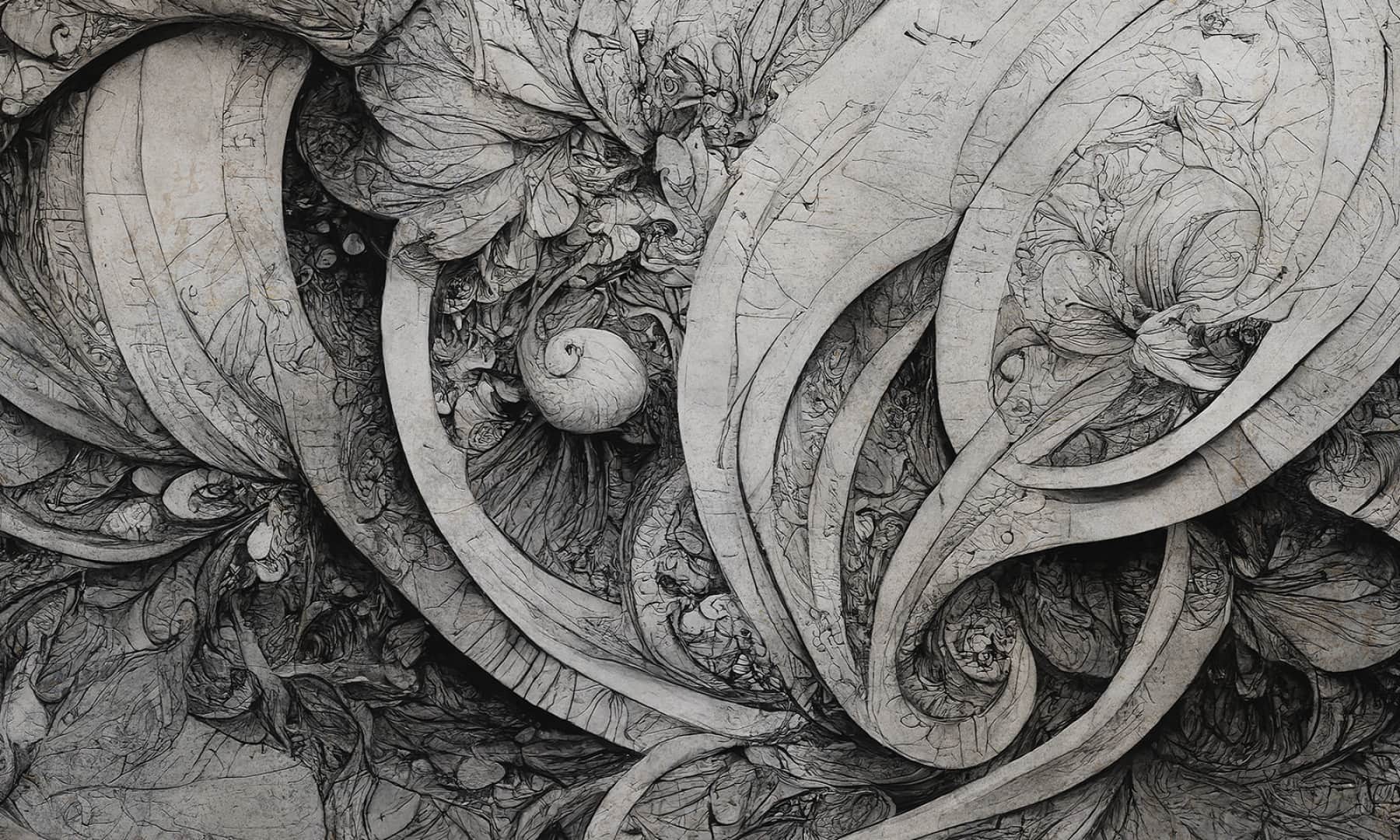 Papier peint Twisted maze