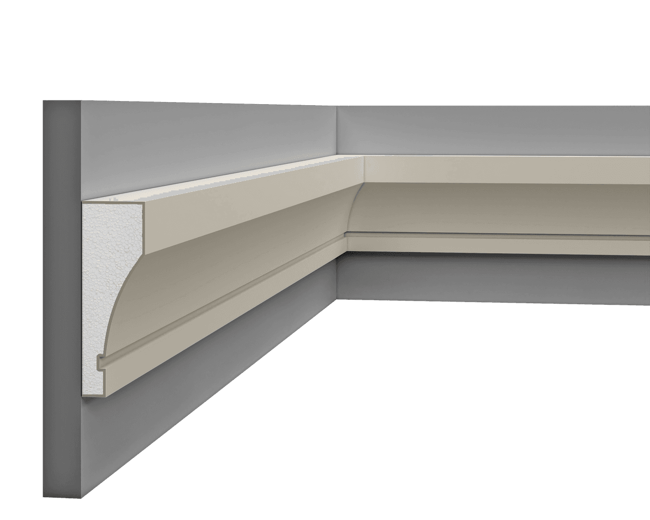 Corniche en polystyrène – D9CR152