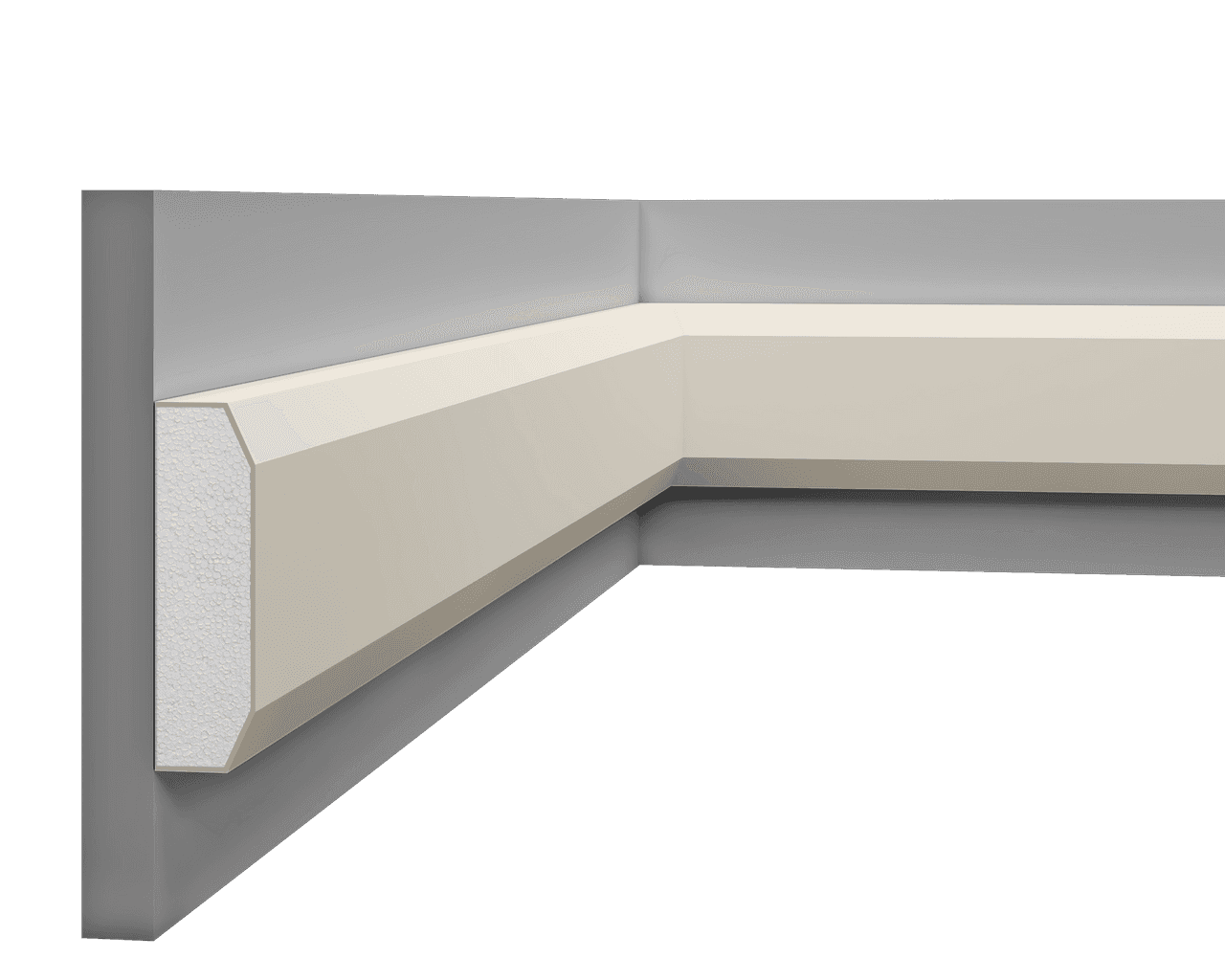 Moulure multifonctionnel LP 058