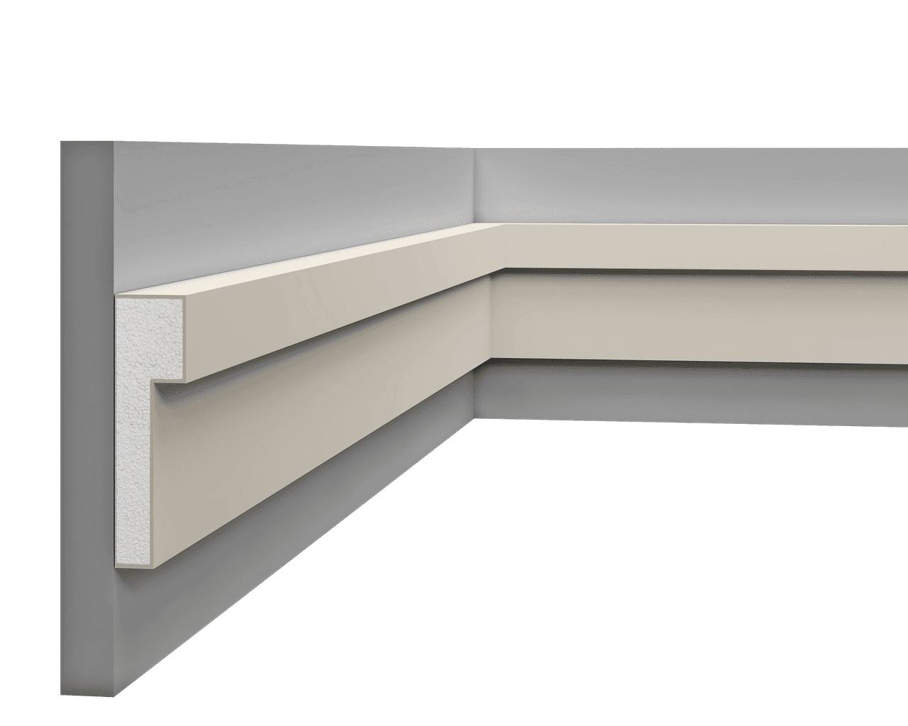 Moulure multifonctionnel LP 068