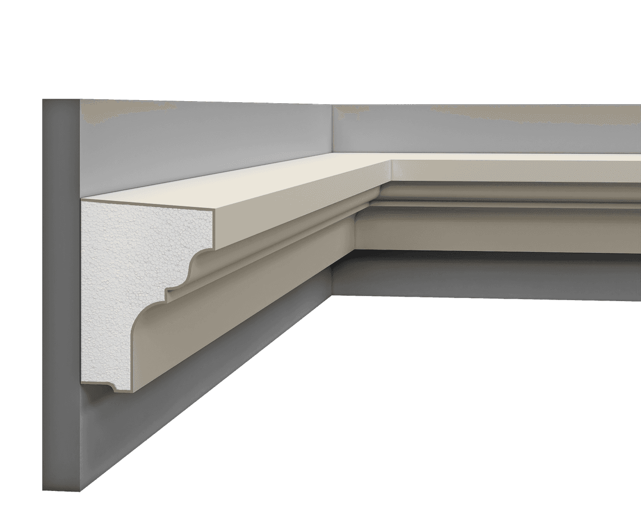 Moulure multifonctionnel LP 076