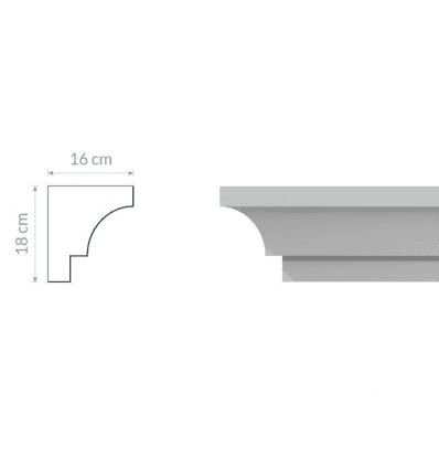 Corniche couronne GW5
