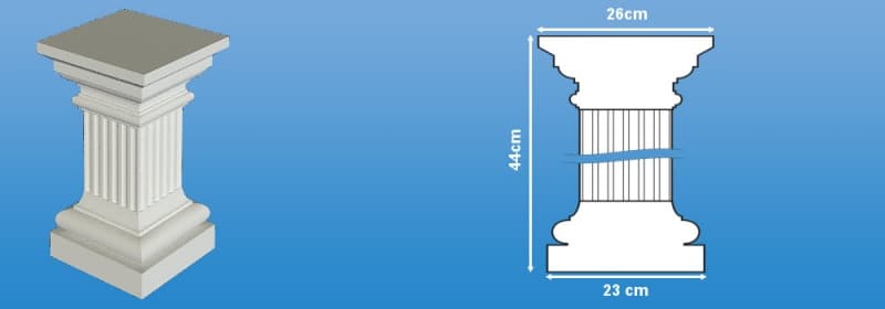 Colonne décorative K1