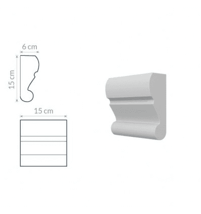 Support décoratif : design moderne